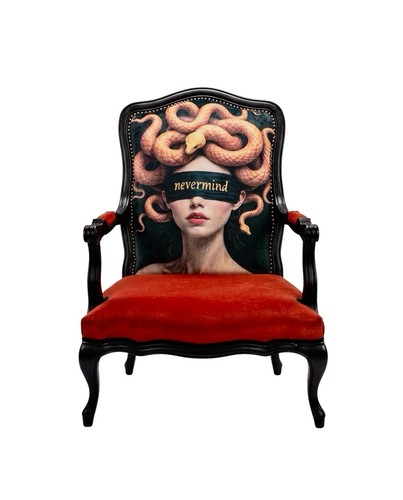 French armchair with - armchair,