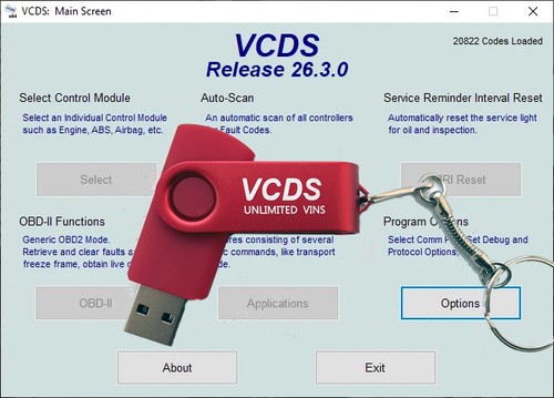 Vcds 0 software - vcds, 26.3.0