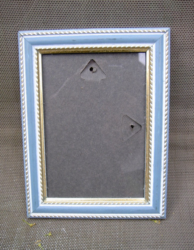 Vintage simple light blue - vintage, gold
