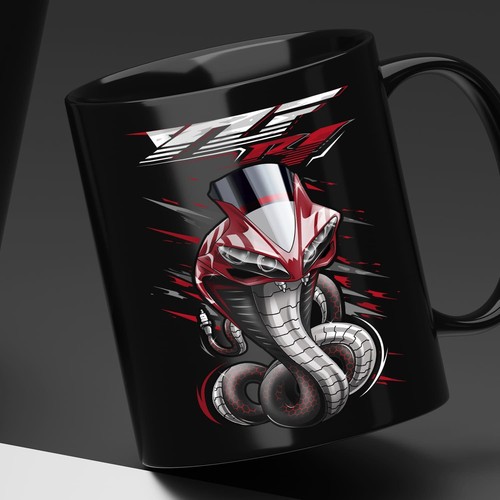 Coffee mug for yamaha yzf - yamaha, yzf-r1