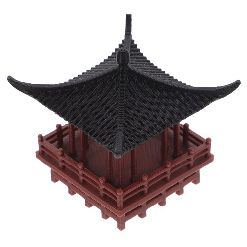 Pavilion model mini garden - model,