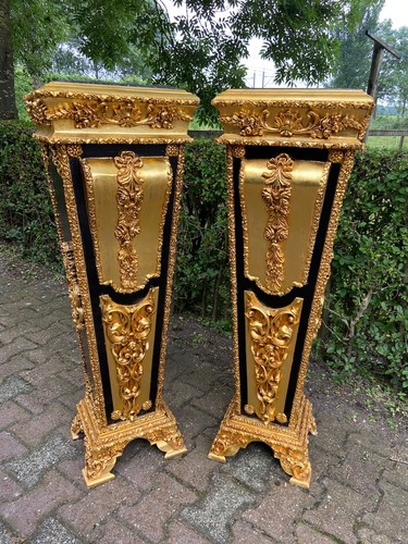 Pedestals louis xvi - louis, black