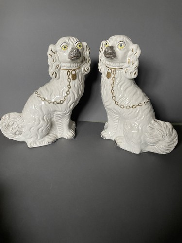 Antique pair fan tail - pair, of