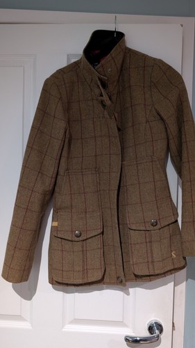 Joules tweed field coat jacket - joules,