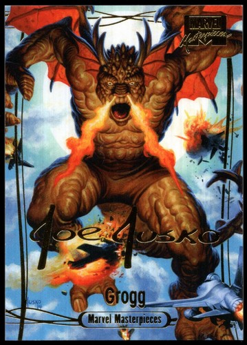 2015 marvel masterpieces - masterpieces, "joe