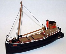 70ft Steam Coaster Puffer Ship NMB11a UNPAINTED N Gauge Scale Langley Models Kit