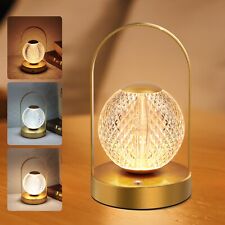 Dimmable Wireless Touch Lamp Bedside Rechargeable Baby Night Light for Nursery