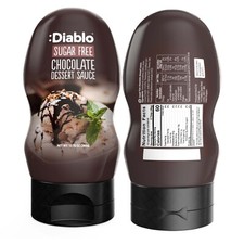 Diablo Chocolate Dessert Sauce | Sugar Free | Diabetic Friendly | 360g