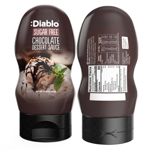 Diablo chocolate dessert - chocolate,