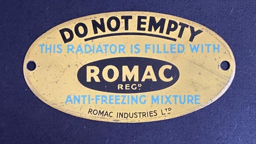 Romac anti freezing not - romac,