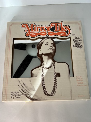 Vintage mirror tiles lot - mirror,