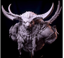 1/10 Resin Monster Figure Bust