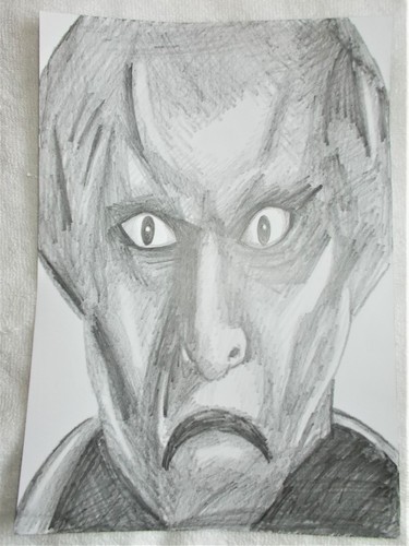 Art graphite pencil - art, sketch