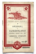 ARSENAL v SUNDERLAND DIVISION