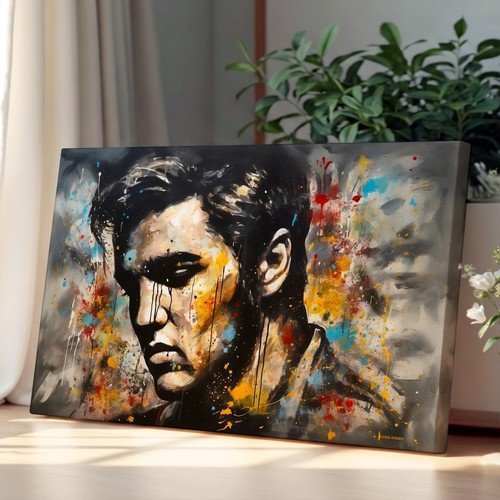 Elvis presley canvas wall - presley, art