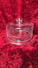 Vintage Etched Glass Small