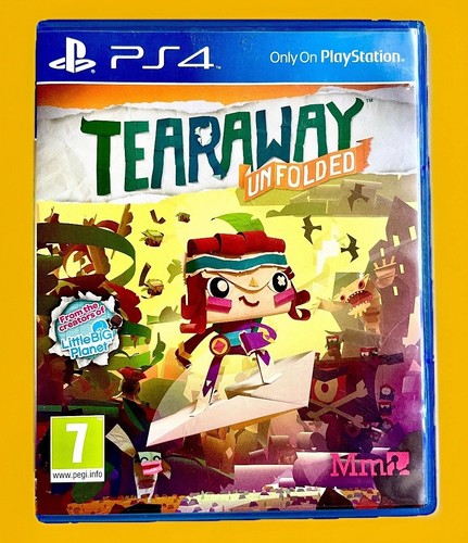 Ps4 tearaway unfolded mint - ps4,