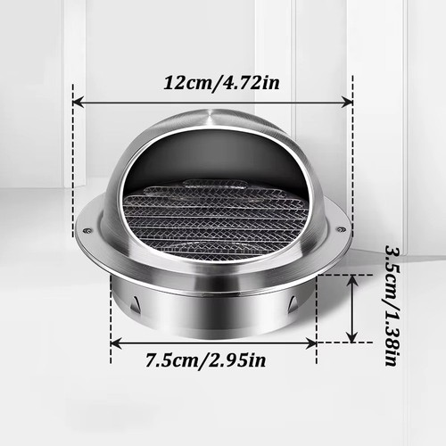 Stainless steel exterior wall - stainless,