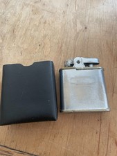 Ronson whirlwind vintage lighter, untested, in  leather case