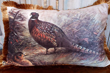 New Rectangle PHEASANT Shabby
