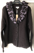 Kaliko Pure Wool Jacket Size 14, Dark Chocolate, BNWT, was £95