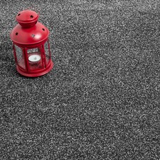 Dark Grey Luxury 17mm Saxony Actionback Carpet Flecked Hard Wearing 4m & 5m