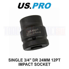 US PRO Tools 24mm 3/4" DR 12
