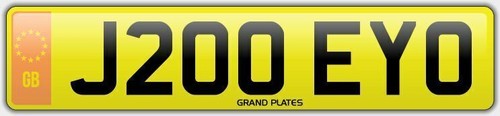 Joey joe number plate - joe, joseph
