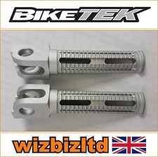 Kawasaki ZRX 1100 1997-2005 [Biketek Front Silver Billet Race Pegs]
