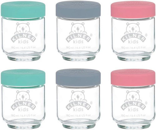 Kids glass baby - food, set