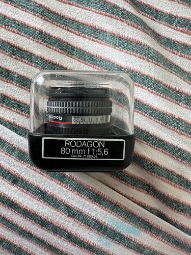 Rodagon 80mm with cap - 5.6,