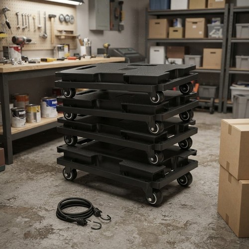 Industrial wheel moving cart - industrial, 4