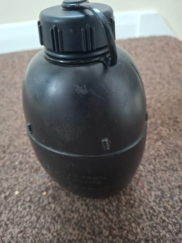Nbc water bottle black - nbc, british
