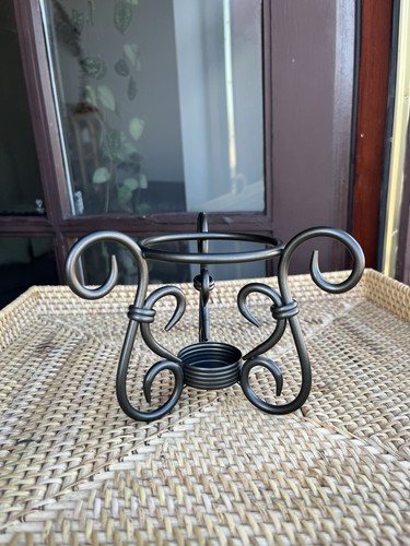 Vintage partylite black metal - vintage,