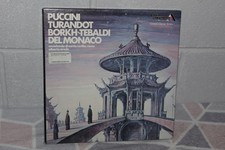 Puccini Turandot Borkh Tebaldi Del Monaco Vinyl Boxset 12' LP