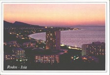 Vintage Postcard Rodos Ixia