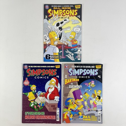 Simpsons comics 4 5 - 3x,