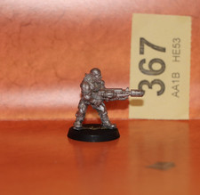 Warhammer 40k Imperial Guard Catachan Jungle Fighter with Meltagun - Metal