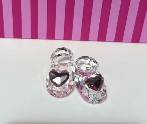Swarovski crystal baby shoes - crystal,