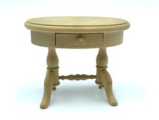 Bodo Hennig Rare Circular Table German Vintage Furniture Dollhouse 1:12 # BF