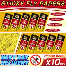 Fly insect catcher paper - 10,