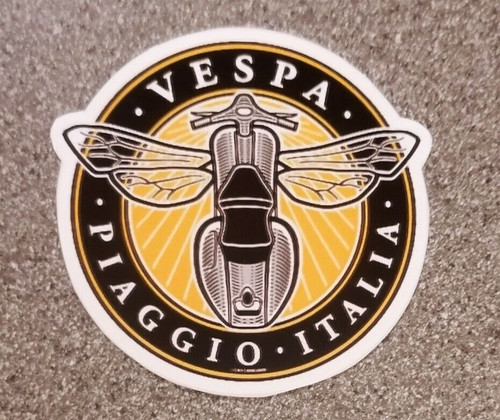Vespa piaggio italia sticker - vespa,