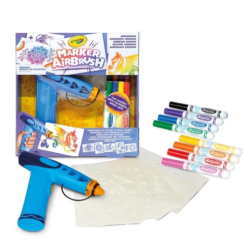 Crayola marker airbrush - airbrush, spray