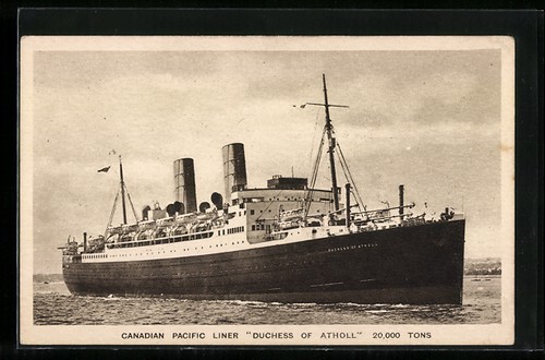 Passenger ship duchess of - ak,