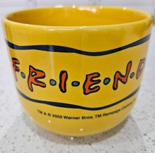 Friends Large Coffee Mug Cup Warner Bros 2000 Staffordshire Tableware