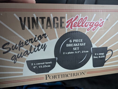 Portmeirion kelloggs pieces - kelloggs,