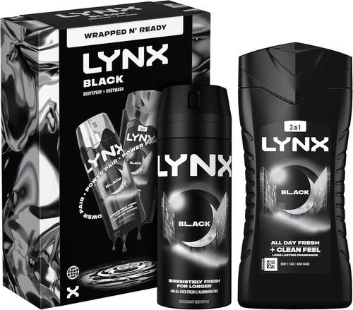 Lynx black duo gift set - duo,