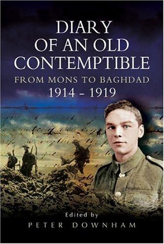 Diary old contemptible - diary,