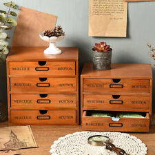 Desktop Small Wooden Chest of