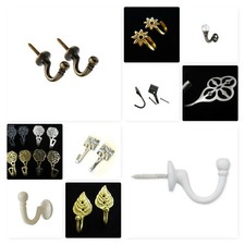 Curtain Tie Back Tassel Hooks